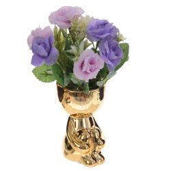 GAEM Цветочная композиция "Розы", L11 W11 H19 см, 4в.