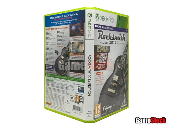 Xbox 360 Rocksmith 2014 Edition (только игра) (Б/У, Английская версия)