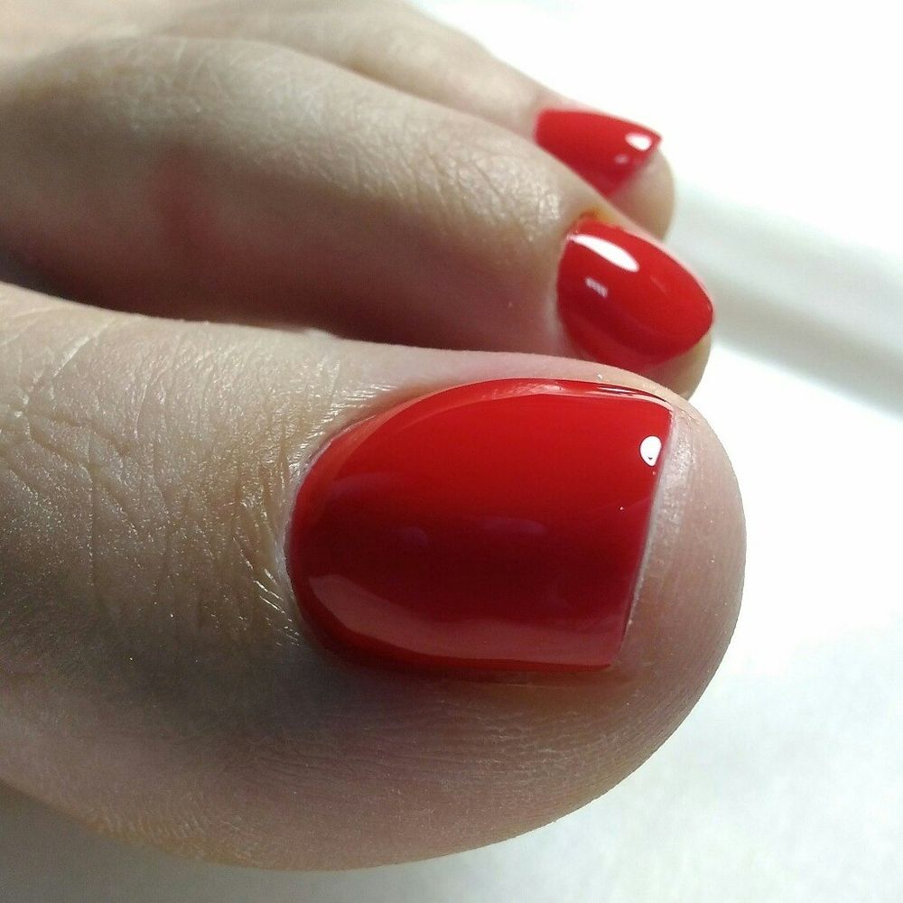 Uno Гель-лак - 043 Алый - Scarlet 8мл 2