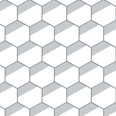 Полосатые шестиугольники