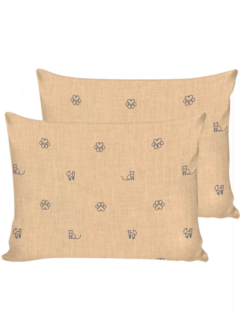 Наволочка комплект 2шт поплин Сказка "Феликс (компаньон)" 50x70 см на молнии