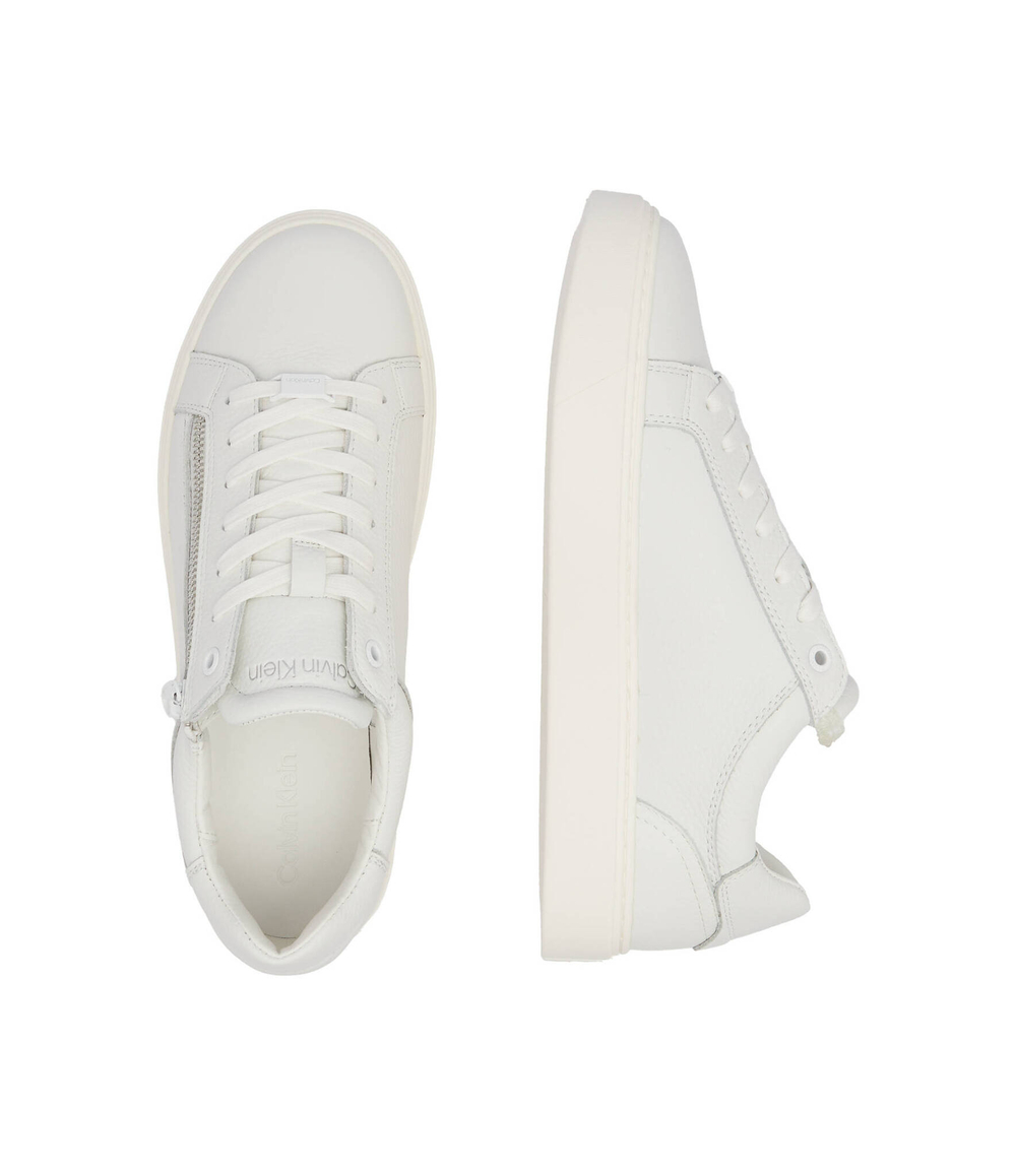 Кожаные кроссовки Calvin Klein - экрю(HM0HM01475)