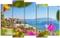 Модульная картина "Курорт"