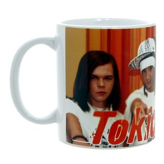 Кружка Tokio Hotel оранжевый фон (801)