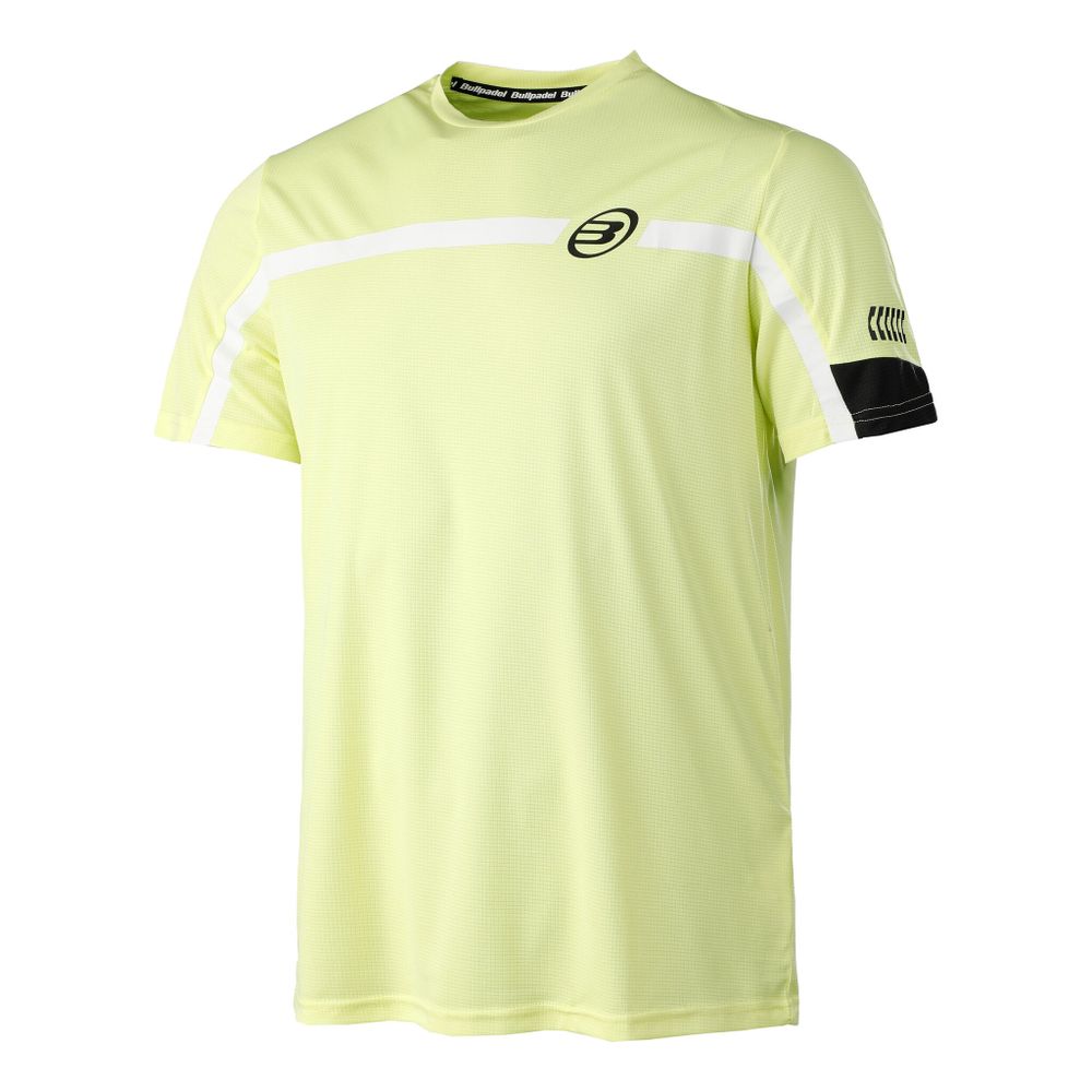 Мужское теннисное поло Bullpadel Camila T-Shirt Men - Yellow