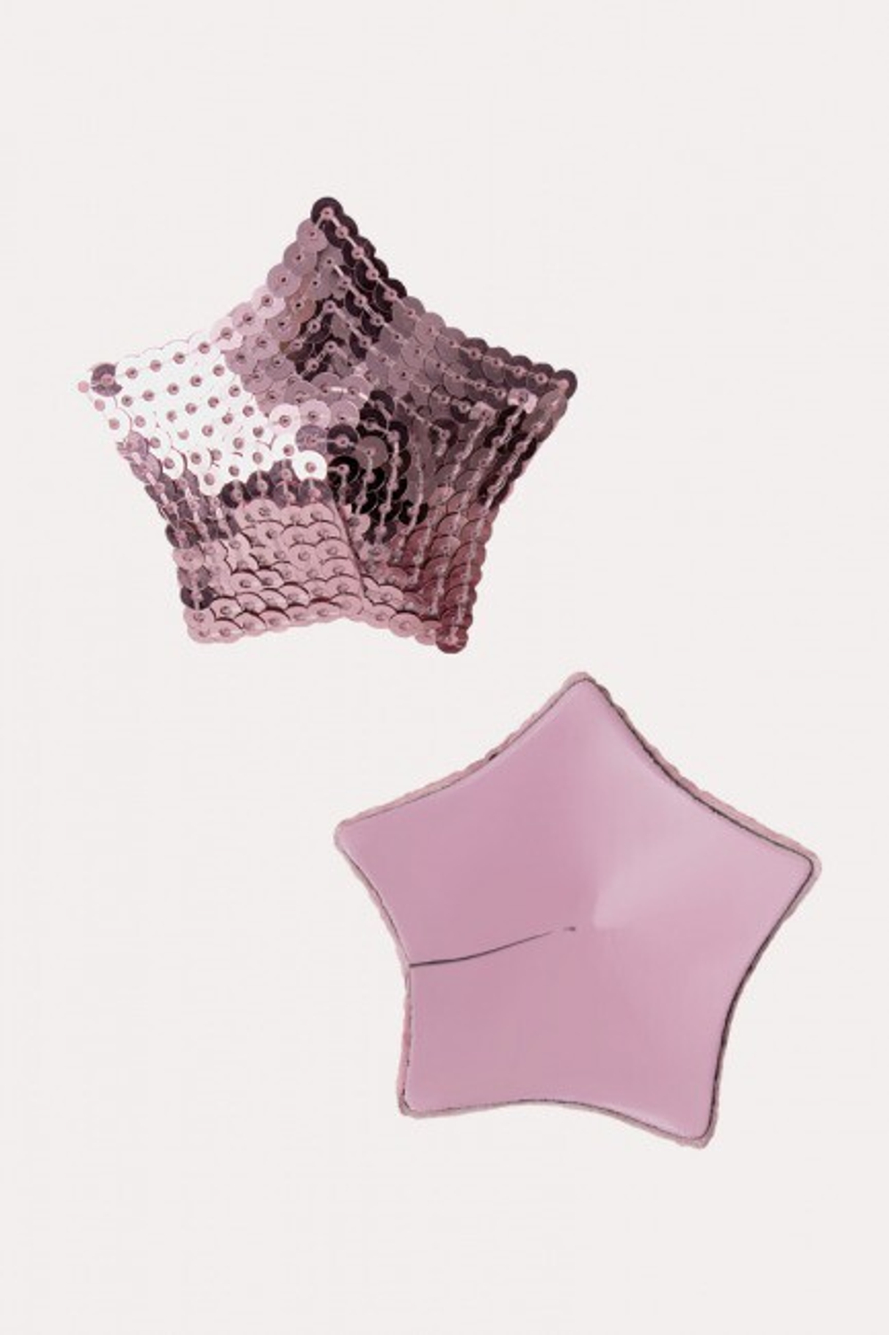 Пестис звезды из пайеток розовые Erolanta (Цвет: розовый)