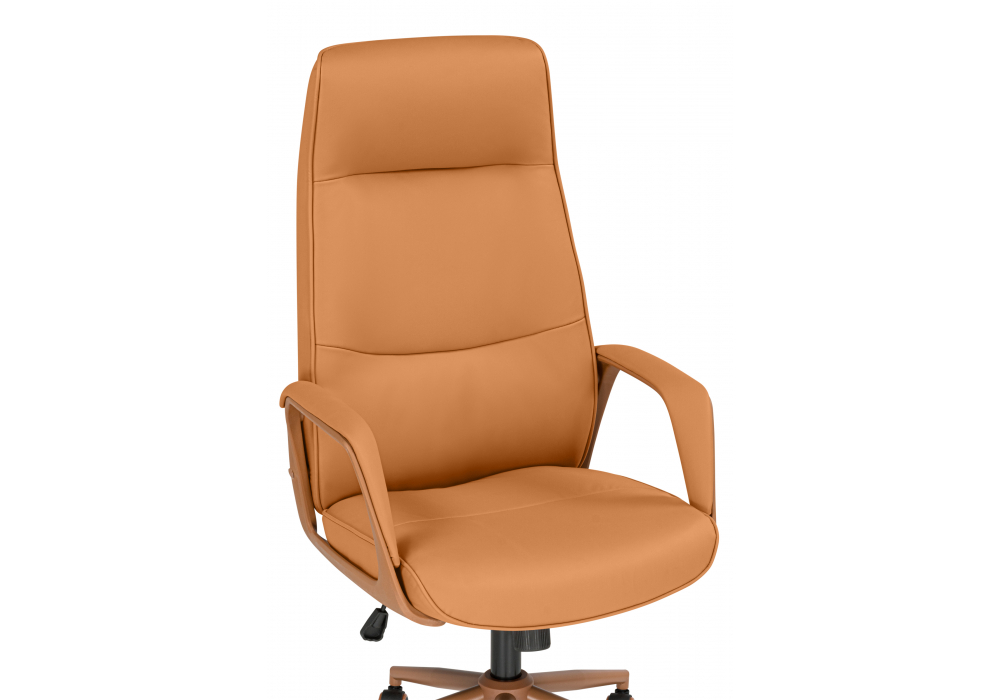 Офисное кресло Woodville Modena экокожа оранжевый