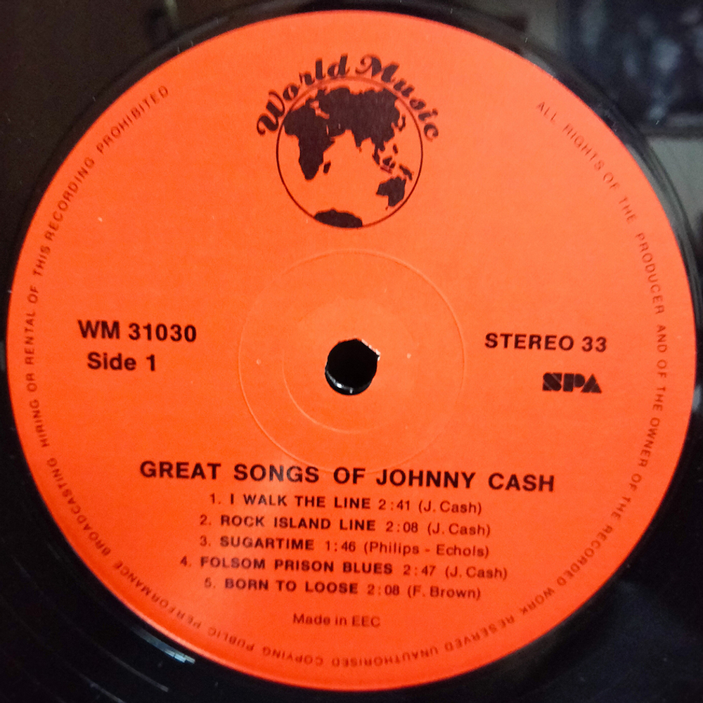 Johnny Cash / I Walk The Line (2LP)