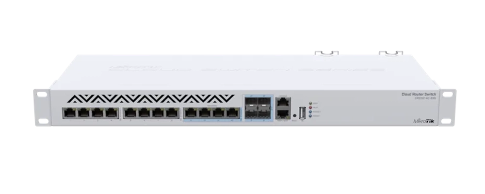 MikroTik CRS312-4C+8XG-RM Коммутатор 10G