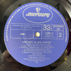 Винтажная виниловая пластинка LP Very Best Of Rod Stewart (Japan 1981) (Obi)