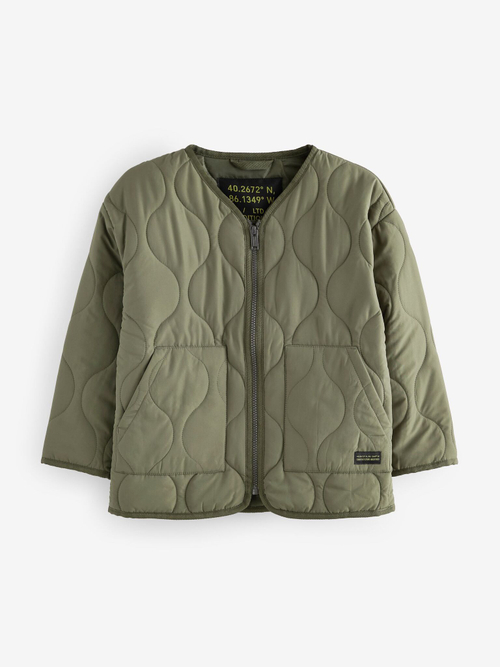 Куртка стеганая для мальчика Next Q78-609, Хаки