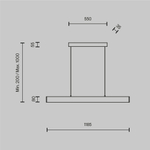 Подвесной светильник Maytoni P010PL-L30B4K