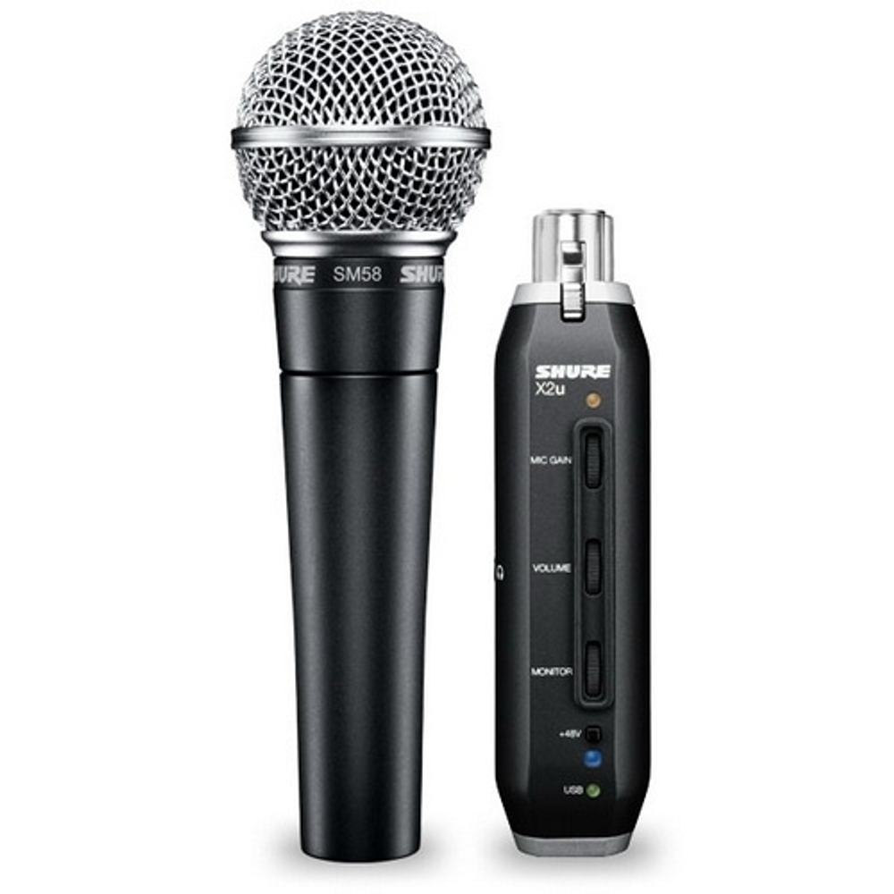 Динамический микрофон Shure SM58-X2U