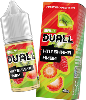 Купить Duall Extra 28 мл - Клубника Киви (0 мг)