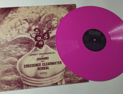 Винтажная виниловая пластинка LP Jeronimo And Creedence Clearwater Revival Spirit Orgaszmus (Germany 1970) (Pink Vinyl)
