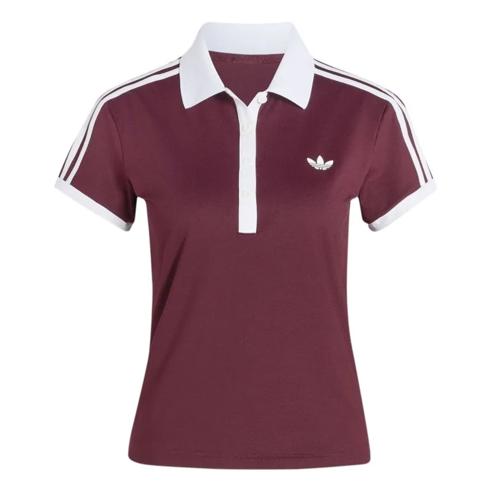 Женское поло Adidas Tennis Classics - maroon