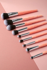 BH Cosmetics Rose Quartz 9 piece brush set