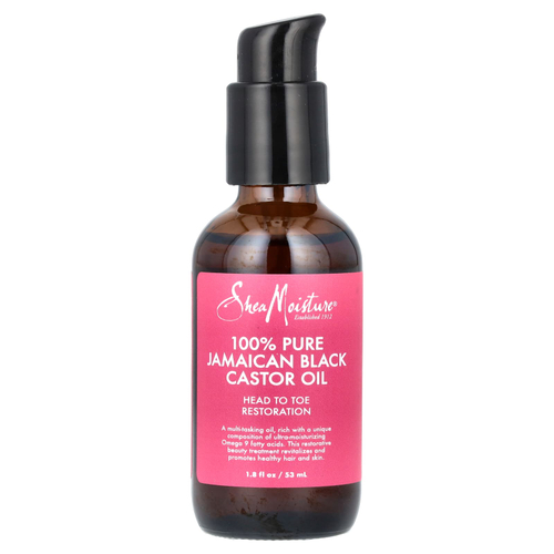 SheaMoisture, 100% чистое ямайское черное касторовое масло, 53 мл (1,8 жидк. унц.)
