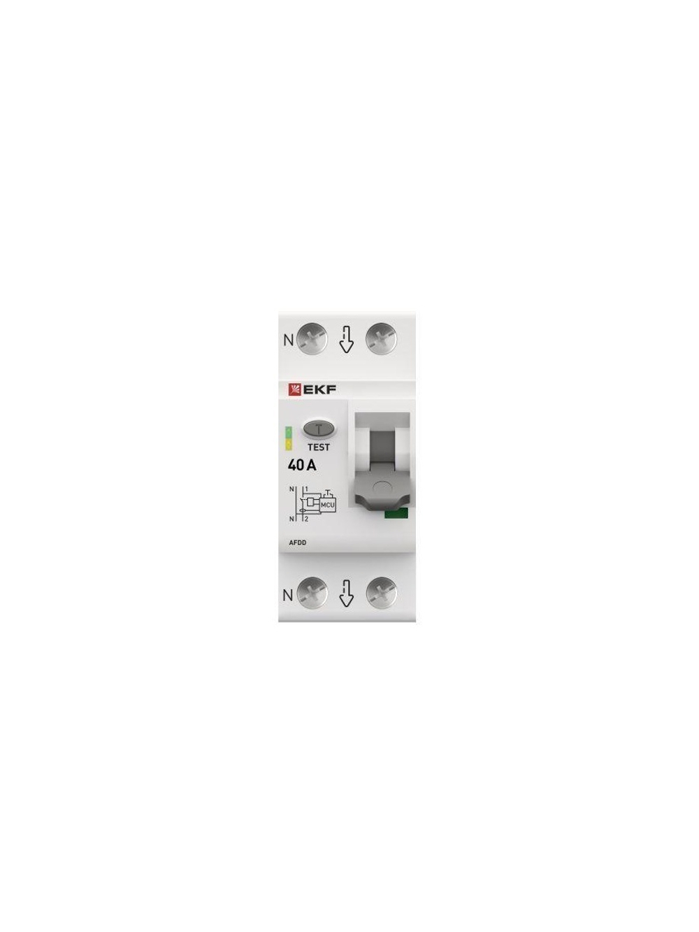 Устройство защиты от дугового пробоя (УЗДП) 1P+N 40А PROxima EKF afdd-2-40-pro