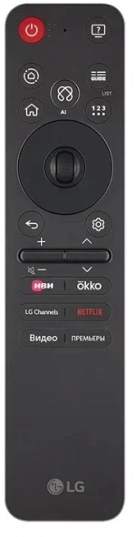 Телевизор OLED LG 42" OLED42C5RLA.ARUG черный 4K Ultra HD 120Hz DVB-T DVB-T2 DVB-C DVB-S2 USB WiFi Smart TV