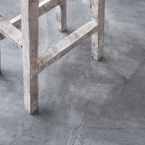 SPC Ламинат CERAMO VINILAM STONE Серый Бетон