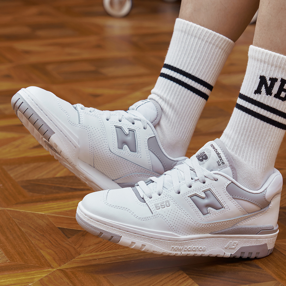 Кроссовки New Balance Nb 550 Bb (Женская размерная сетка)