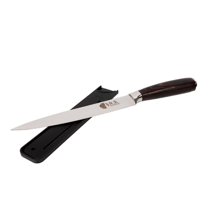 Разделочный кухонный нож для мяса и рыбы Onnaaruji. Длина лезвия 20см. Премиум