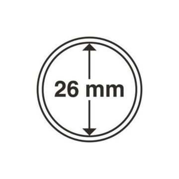 Капсула для монет Leuchtturm 26 мм