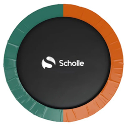 Батут scholle space twin green/orange 16ft (4.88м)