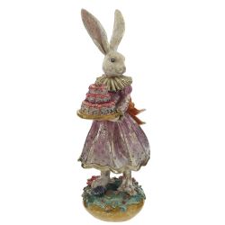 GAEM Фигурка декоративная "Зайка", L12,5 W9,5 H28,5 см