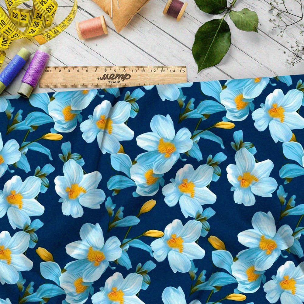 Ткань Ниагара Софт мелодичные штрихи природы