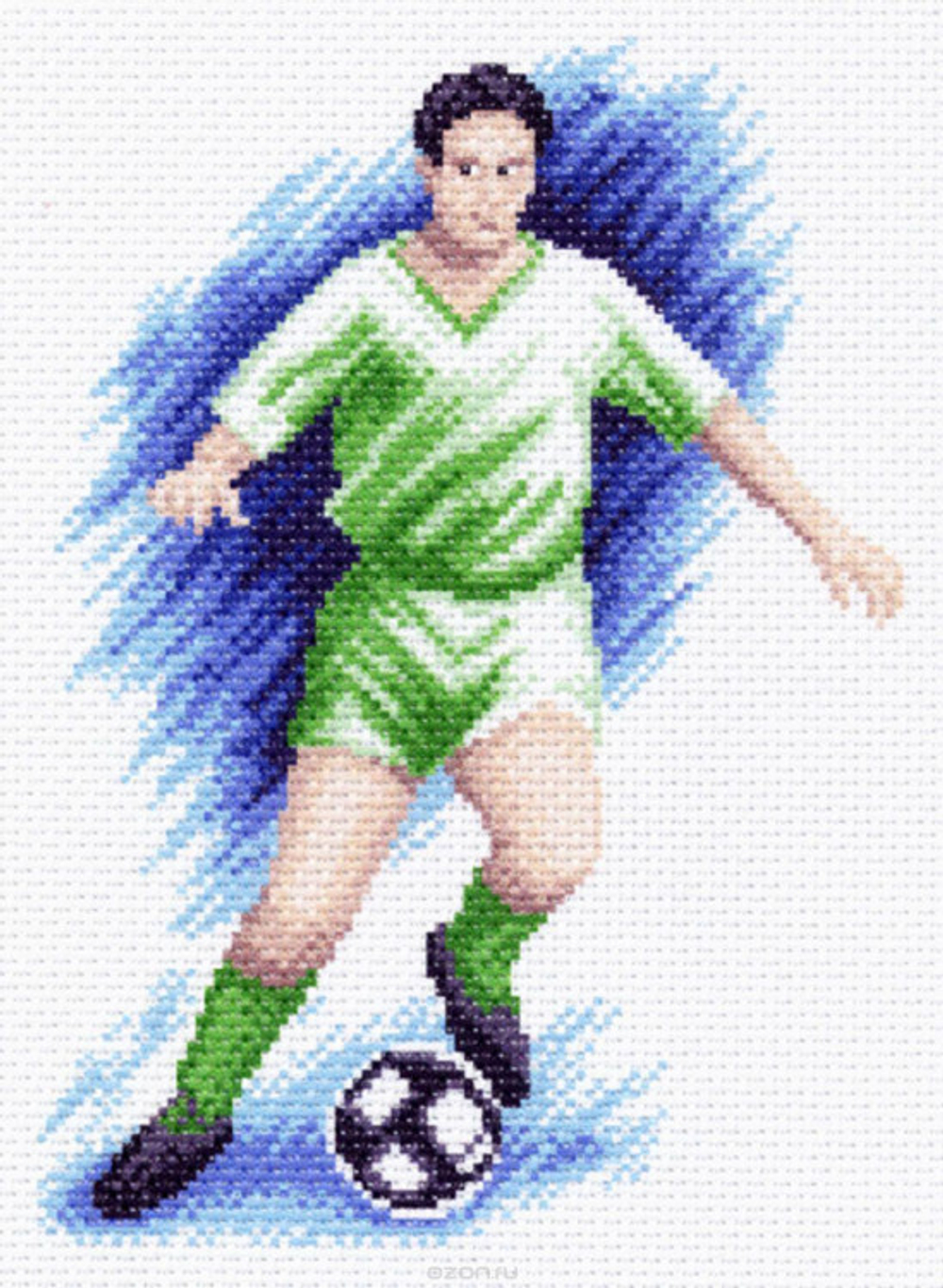 "Футболист"-1470 канва с рисунком