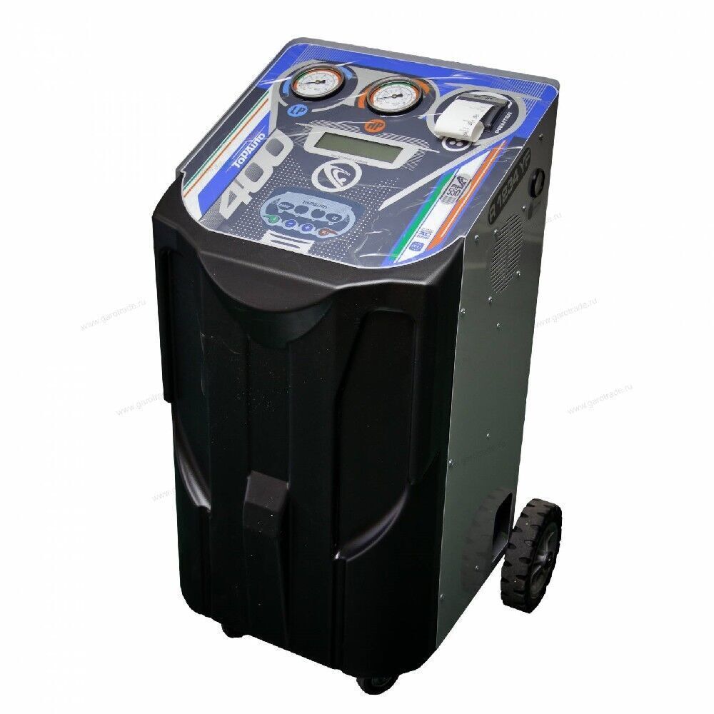 Установка для заправки кондиционеров с принтером, автоматическая RR-550 TopAuto