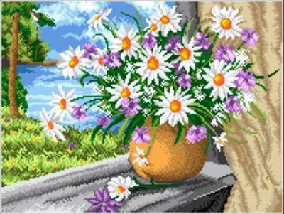 К-5017 Ромашки на окне