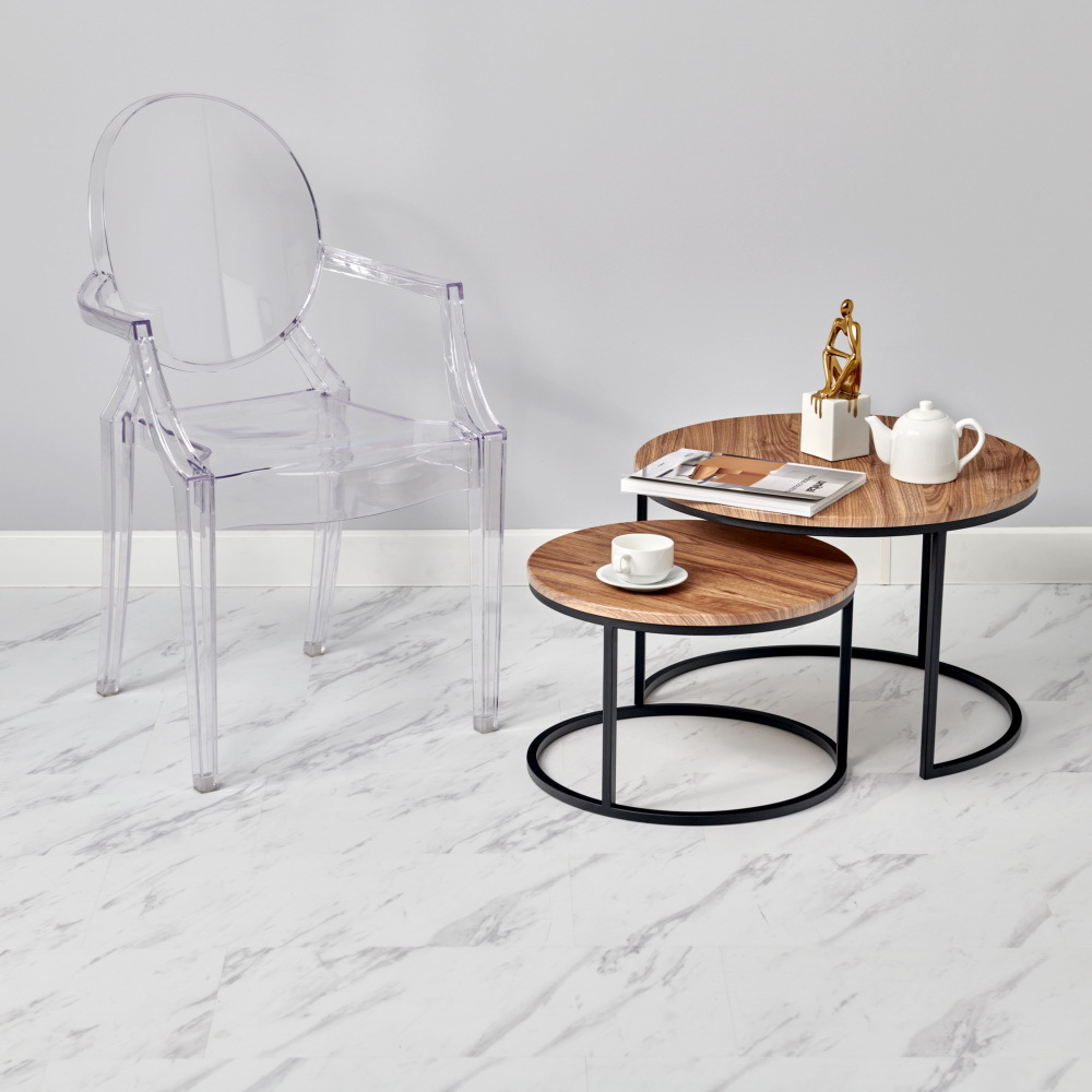 Комплект из 2-х стульев Louis Ghost прозрачный