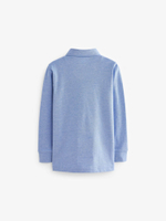 Поло с длинным рукавом для мальчика Next 507-690, Голубой