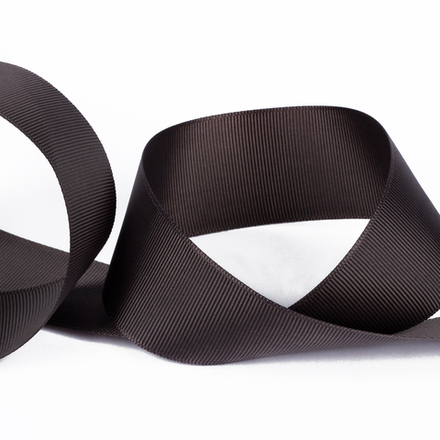 Репсовая лента GR-38 38 мм 1.1/2 ", №122 т.серый