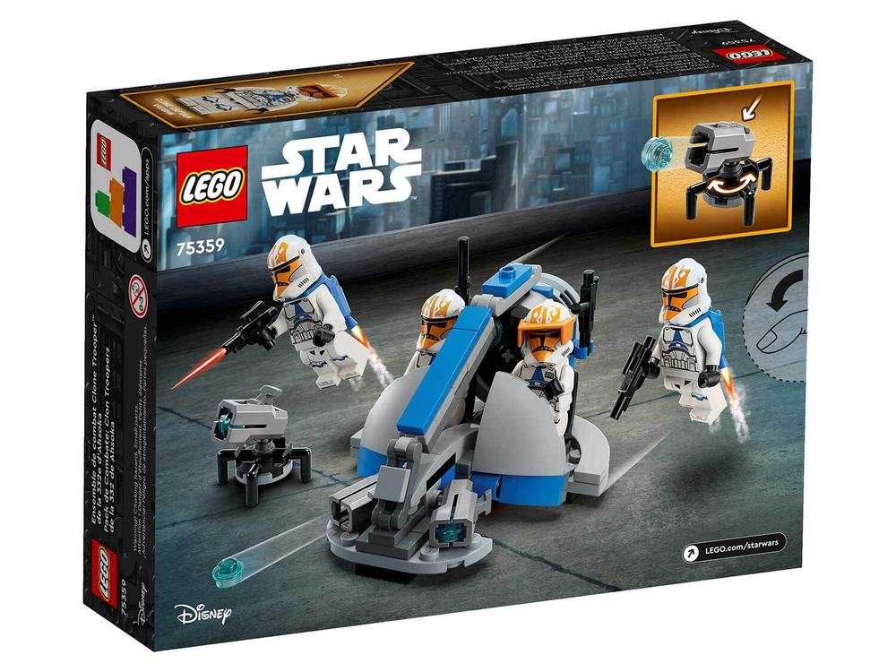 LEGO Star Wars 75359 «Боевой набор солдат-клонов 332-го полка Асоки» — минифигурки