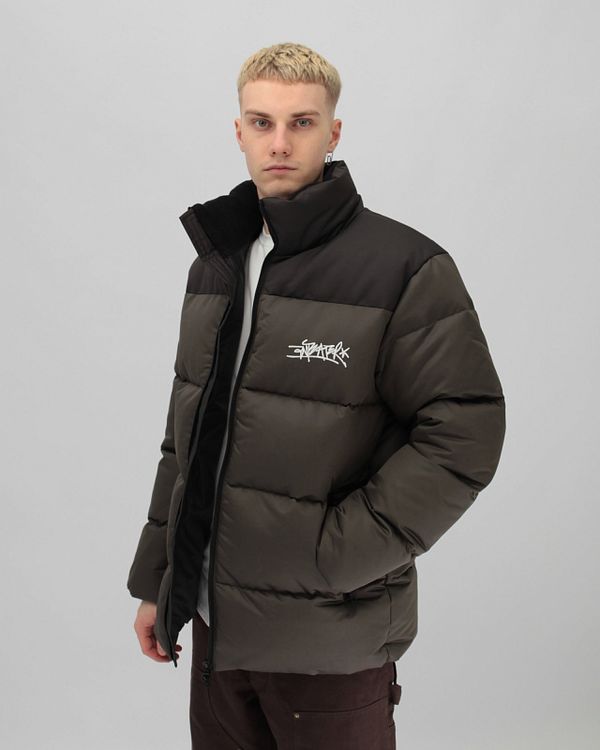 Пуховик Downjacket Combo Dark Khaki - фото 2