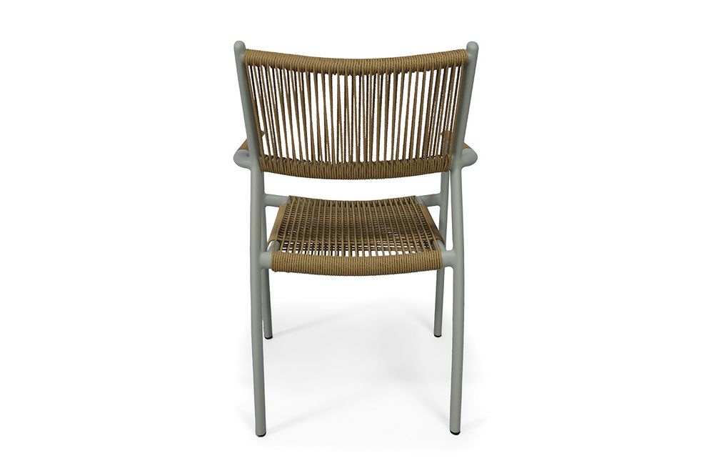 "Витория" обеденная группа плетеная, цвет соломенный