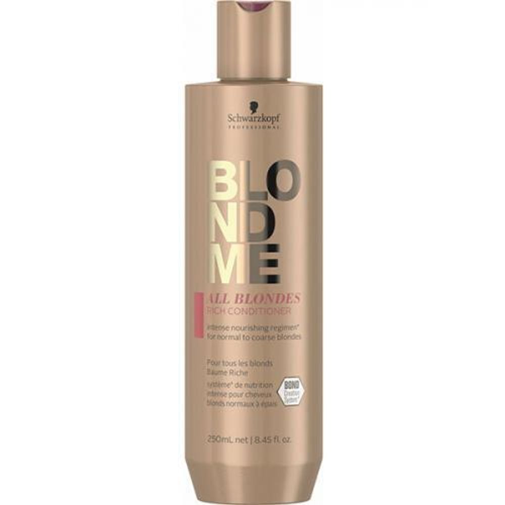 Schwarzkopf Professional BlondMe Кондиционер обогащенный для нормальных и жестких волос, 250 мл