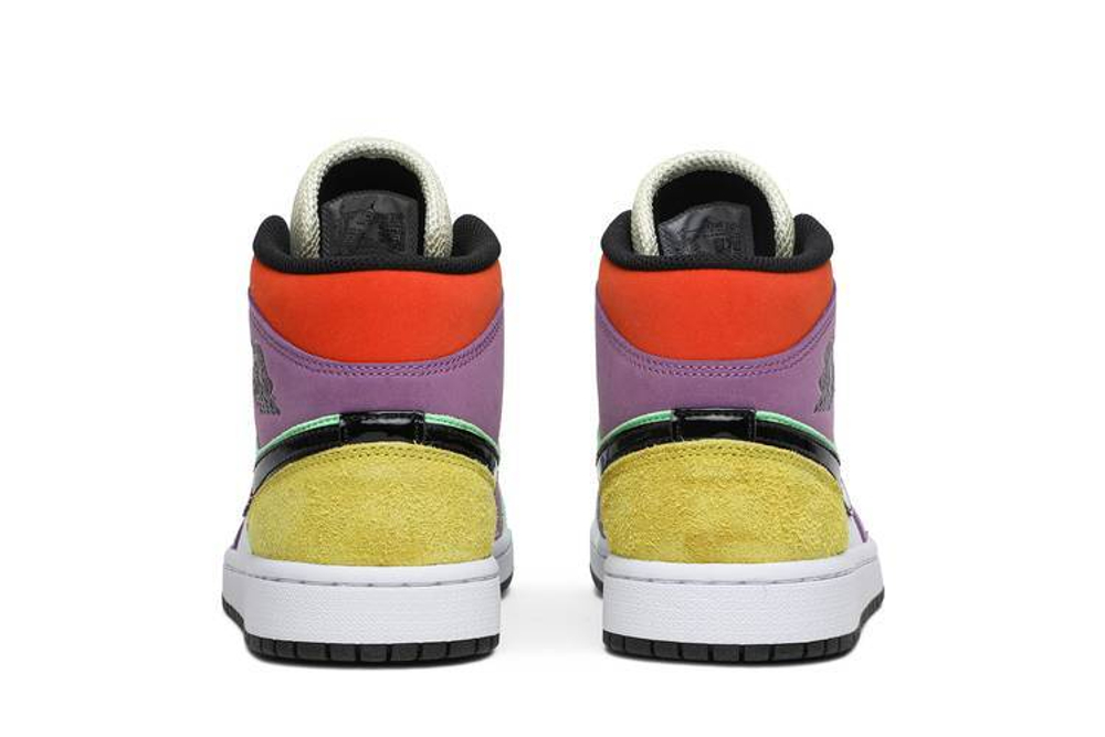Кроссовки Jordan Air Jordan 1 Mid Se "Lightbulb" (Женская размерная сетка)