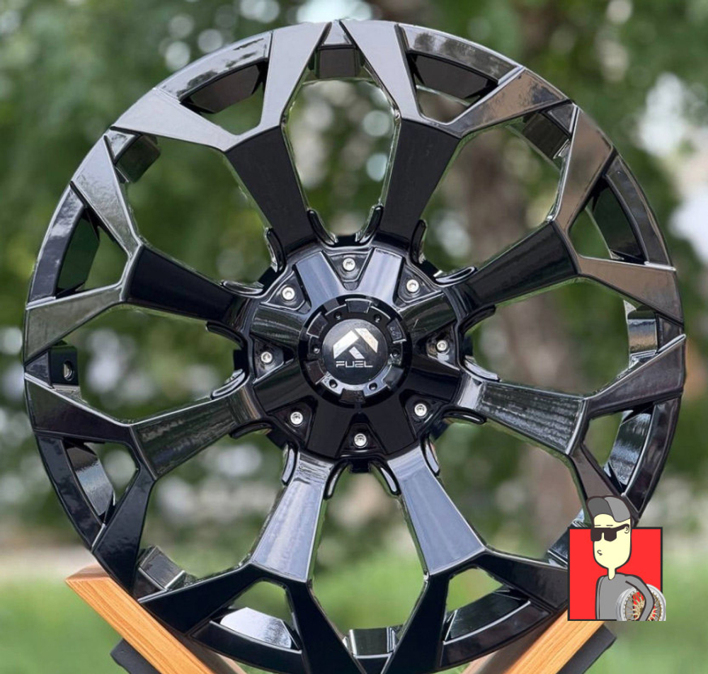 Комплект дисков Fuel Off-Road 20x9 et0 6x139.7