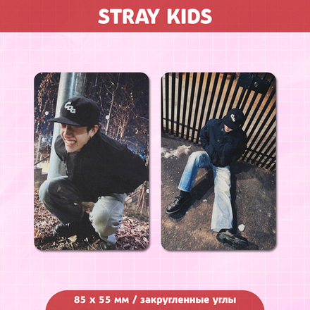 Сет карточек / STRAY KIDS #180 Бан Чан