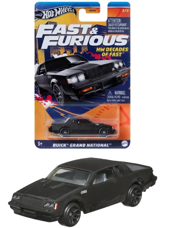 Машинка Хот Вилс Buick Grand National HNR88 HRW43
