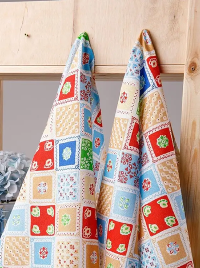 Набор полотенец "Мари Санна" 2 шт. (рогожка),45*73