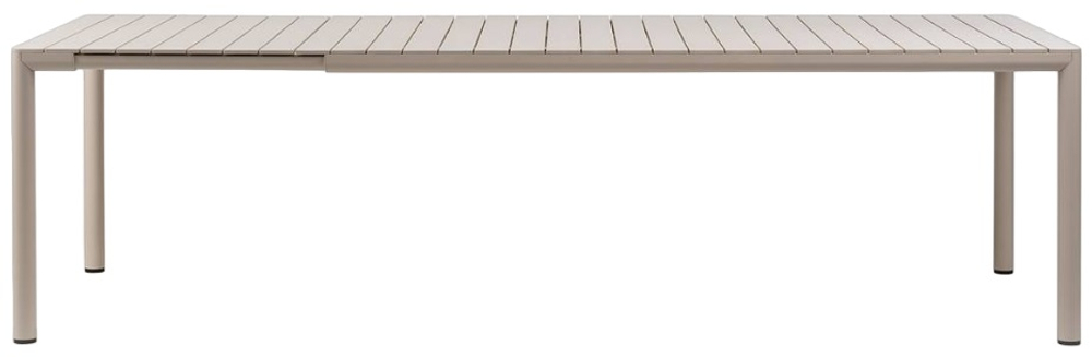 Стол пластиковый раздвижной Nardi Tevere 210, бежевый