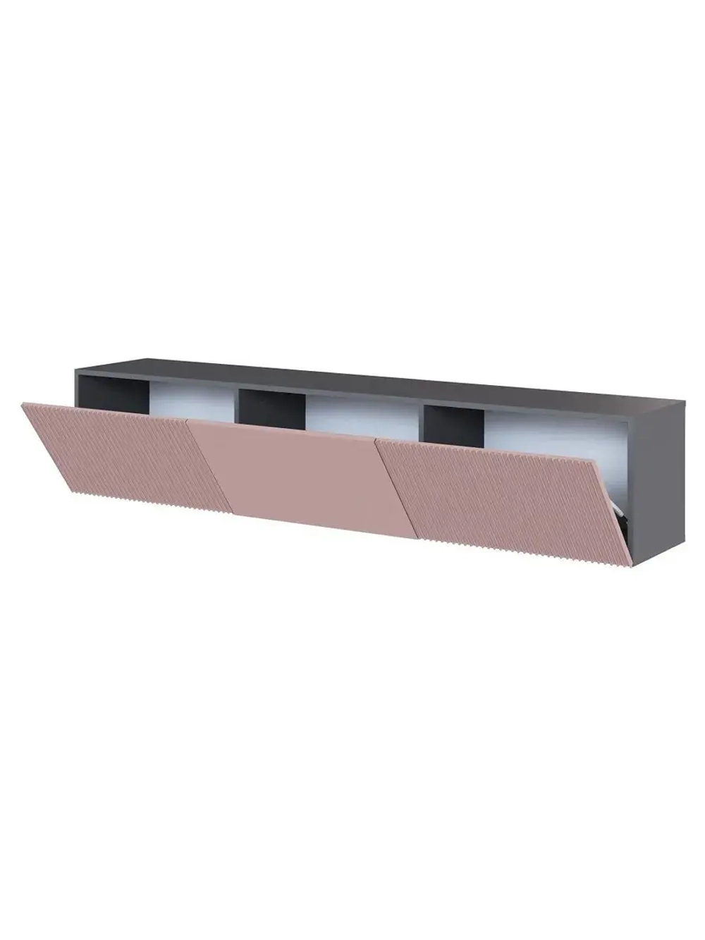 Тумба под телевизор подвесная 190,2х38х38,8 см