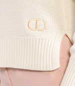 Двухсторонний свитер TWINSET - белый(231TP3461)