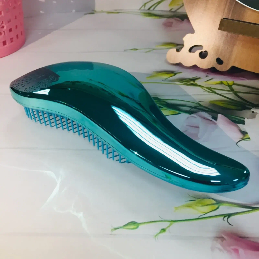 Расческа массажная компактная «Your Style», цвет голубой, в коробке, 14,5см●